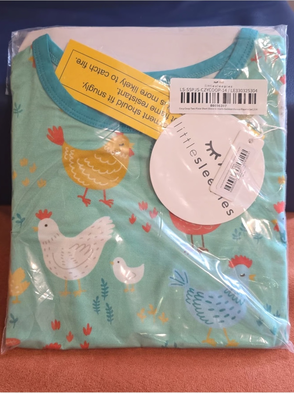 Little Sleepies Cozy coop 2 piece SS 5/6